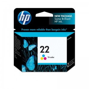 کارتریج جوهرافشان رنگی اچ پی مدل 22