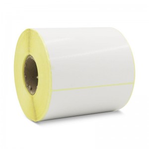 لیبل (برچسب) کاغذی تک ردیفه Paper Label 100×100