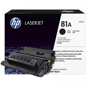 کارتریج تونر مشکی  اچ پی مدل 81A