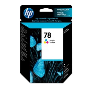 کارتریج جوهر افشان رنگی اچ پی 78