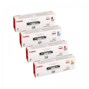 کارتریج تونر چهار رنگ کانن 729 Canon