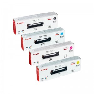 کارتریج تونر چهار رنگ کانن Canon 716